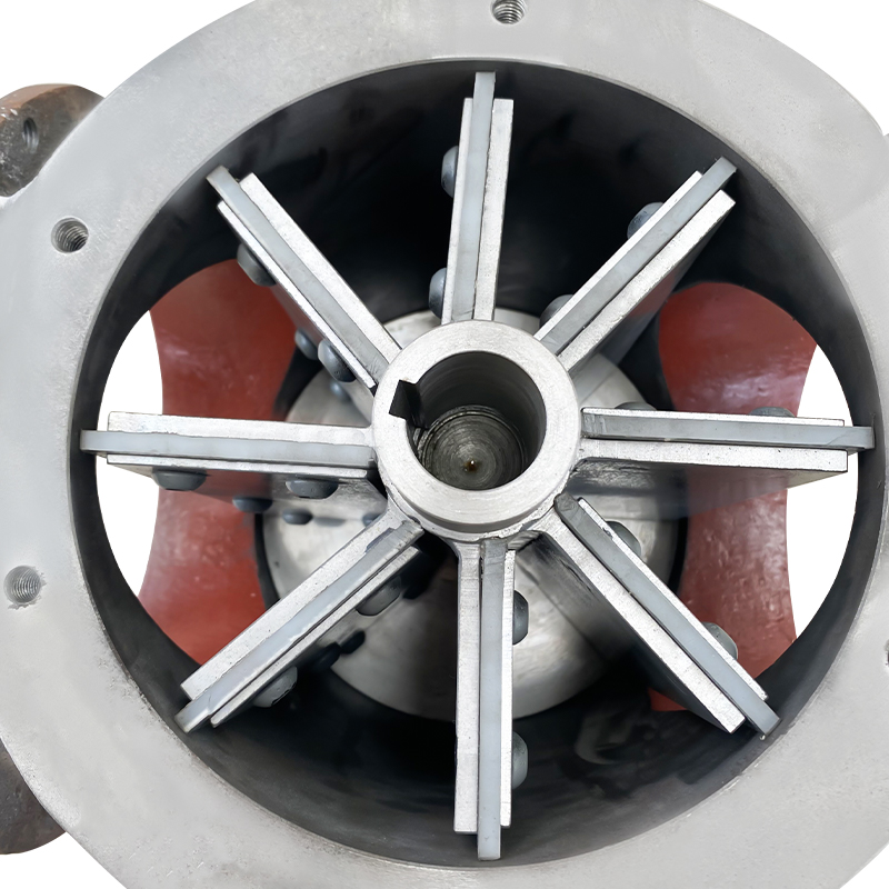Valvola rotativa in materiale resistente all'usura