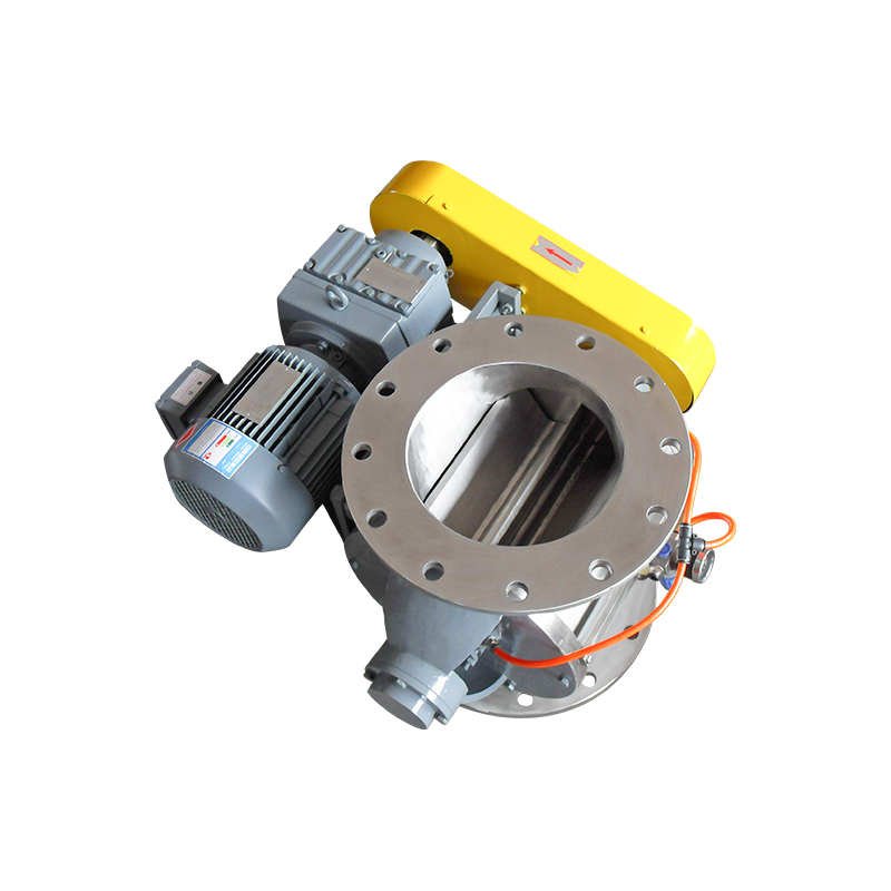 Valvola rotativa a porta rotonda con spurgo/spurgo dell'aria